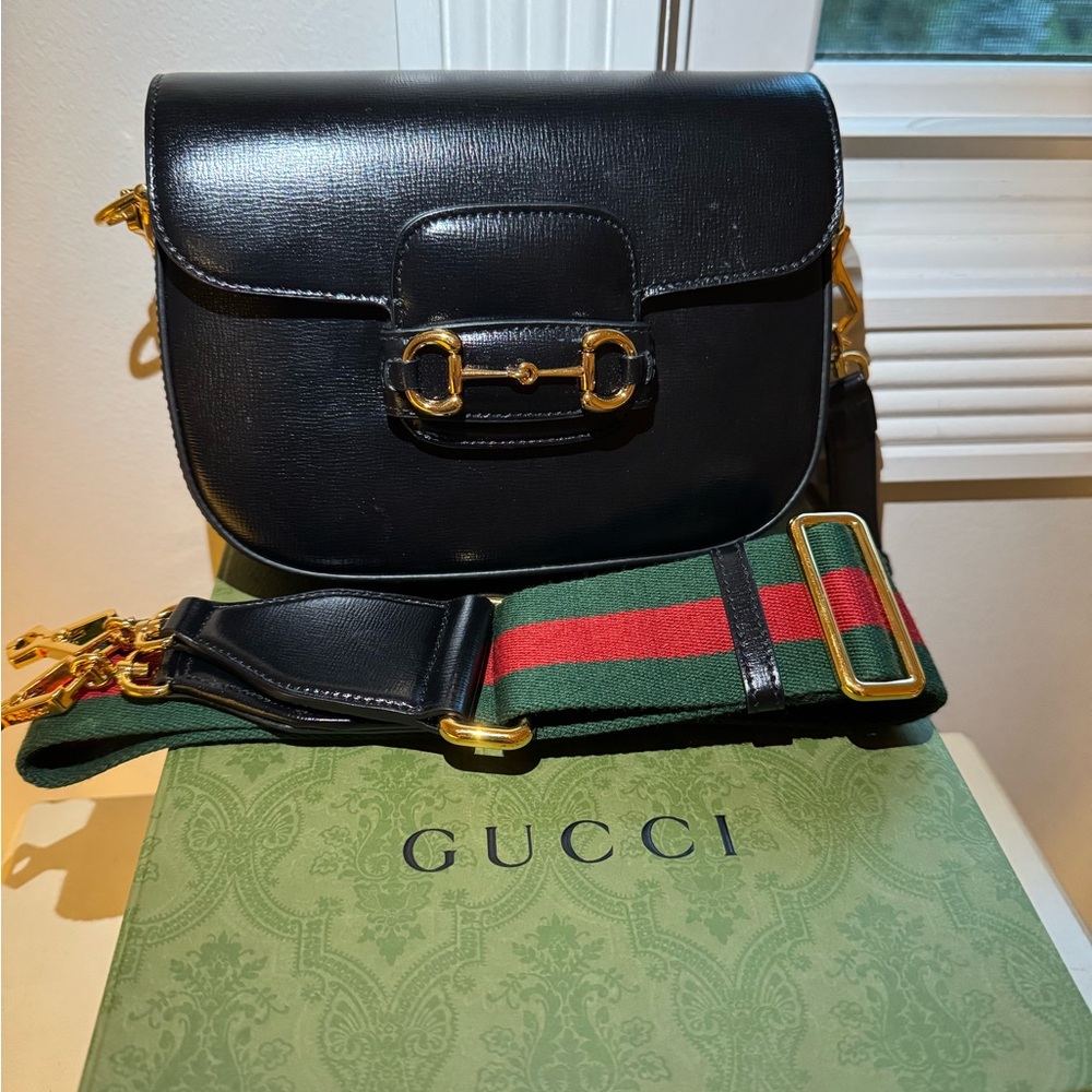 Gucci Horsebit 1955 small shoulder bag